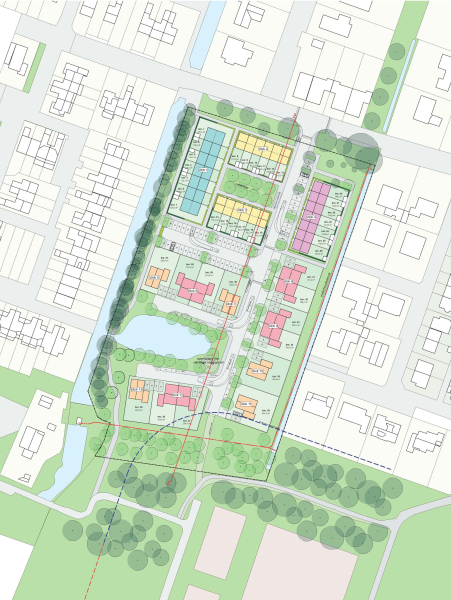 mijnsheerenland situatie vergrote omgeving
