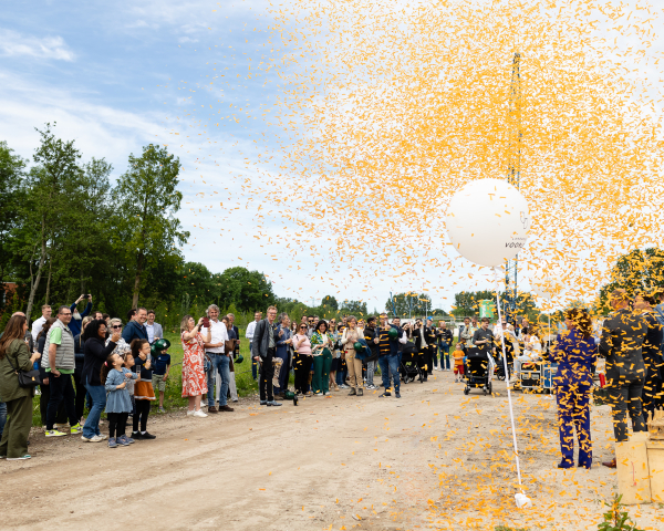Start bouw Landgoed Voorlei